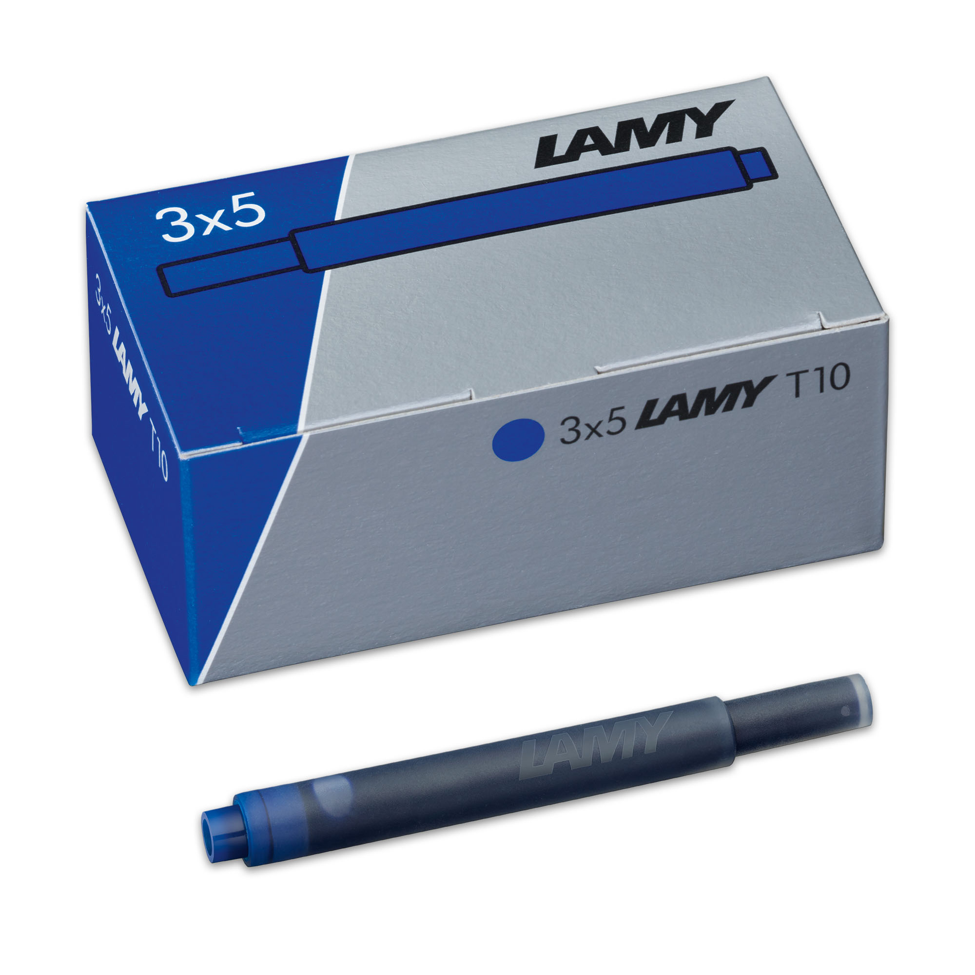 LAMY Tintenpatronen T10 825 BLAU 3x5er Packung l�schbar