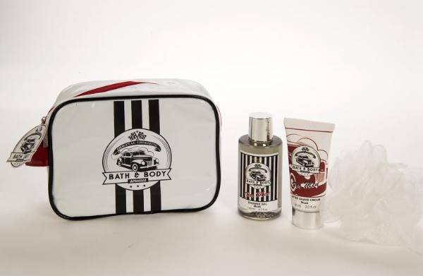 Badeset in Kulturtasche For Men Bath and Body F�r M�nner...