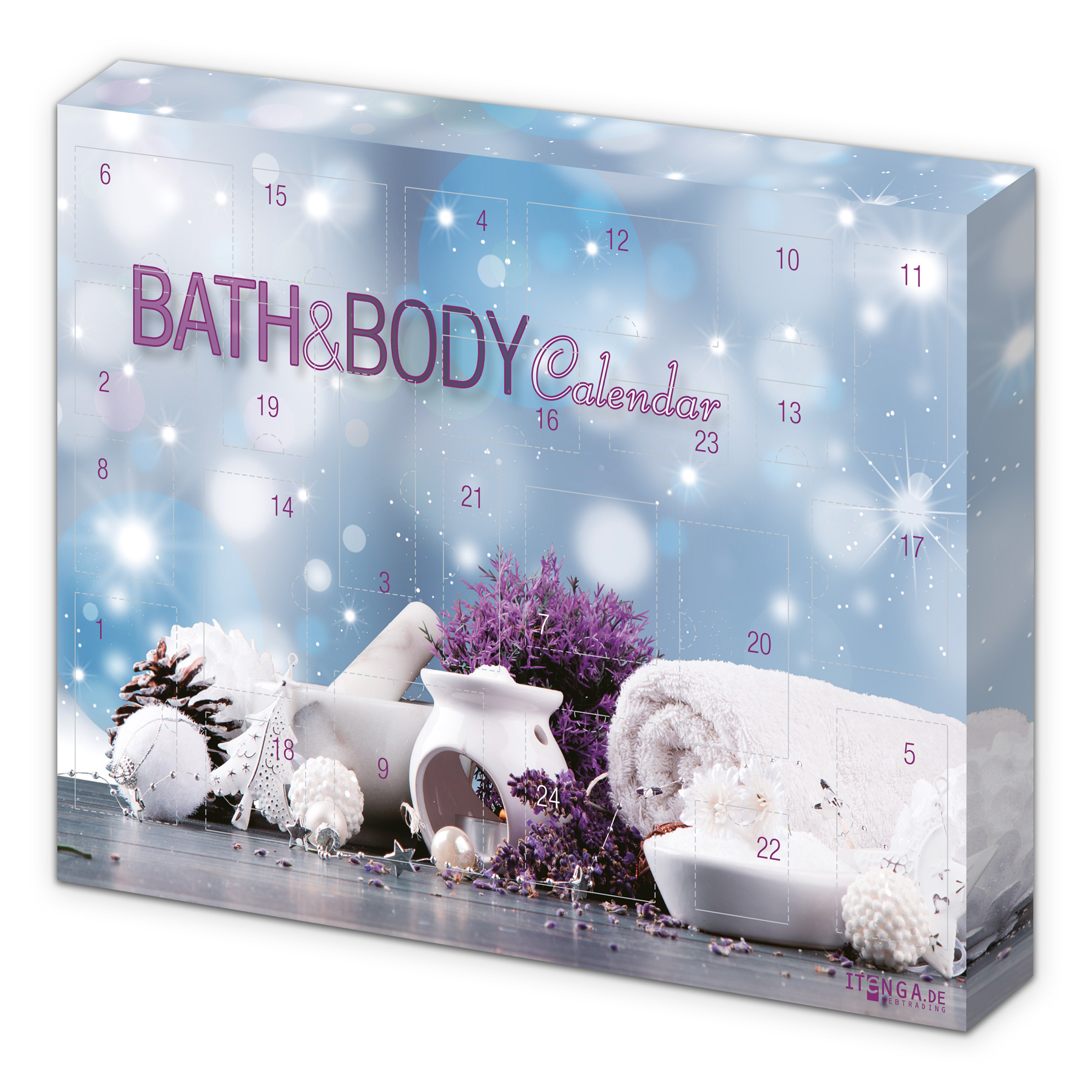 itenga Adventskalender Bath & Body Motiv Spa / Lavendel ...