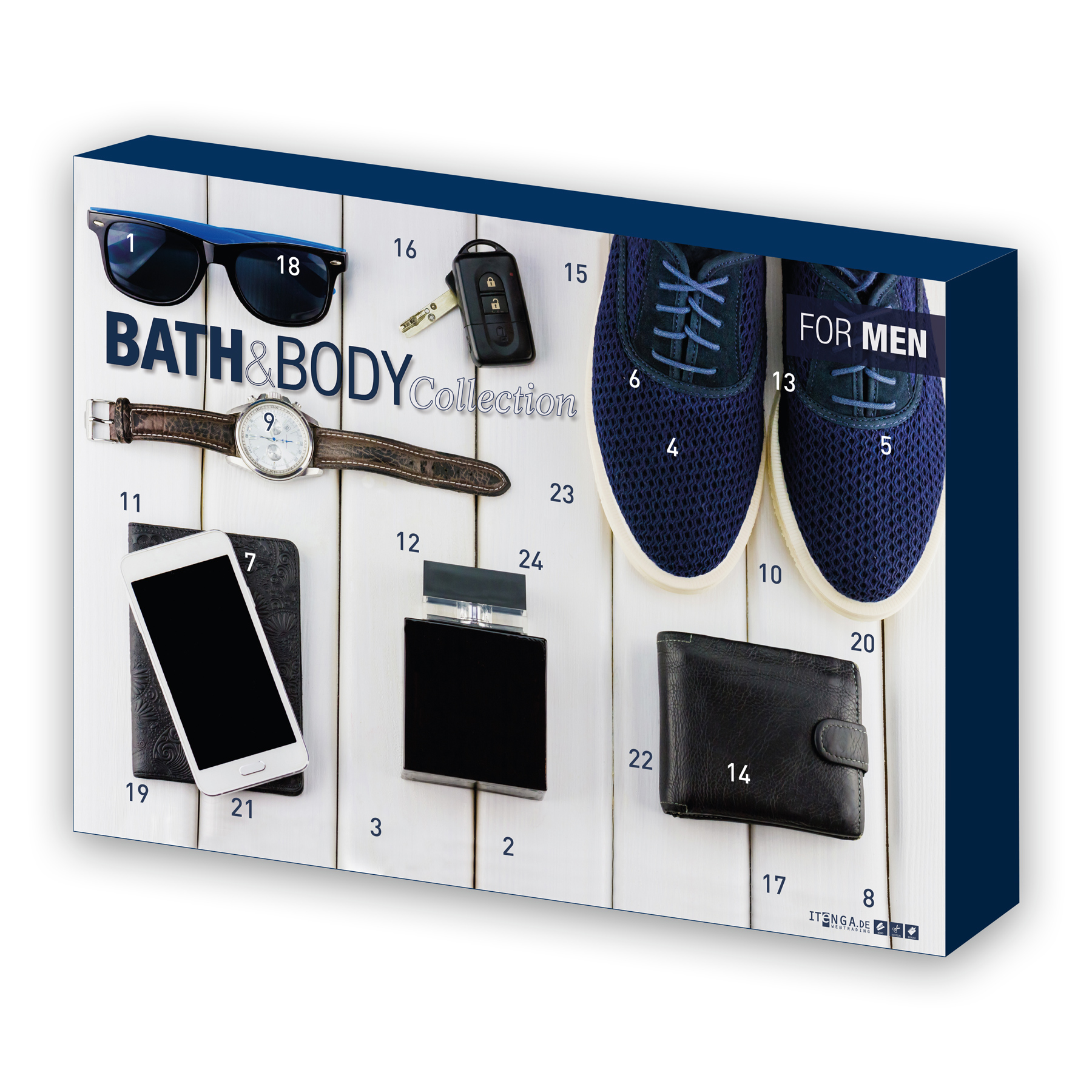 Adventskalender Men Bath & Body 6048450IT(Motiv Freizeit...