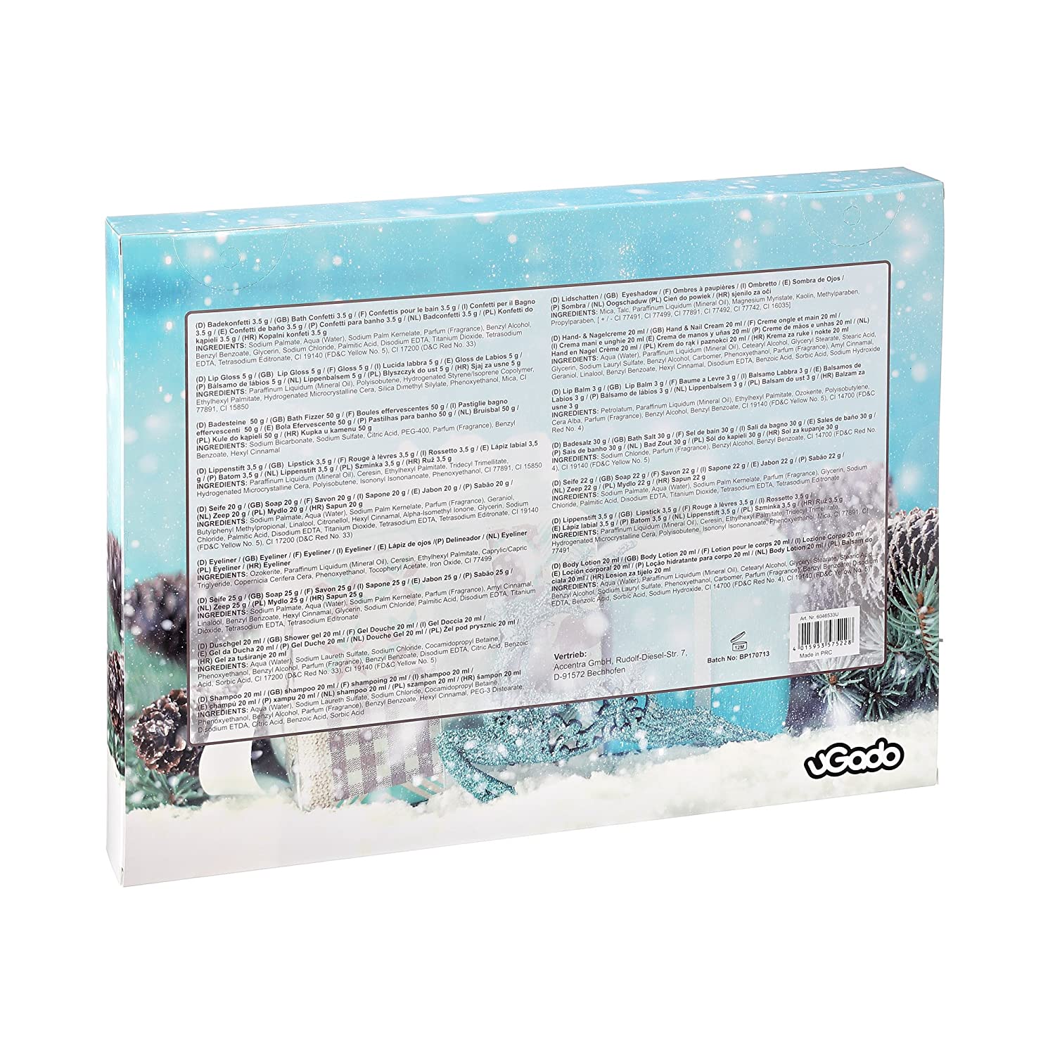 Accentra Adventskalender BEAUTY & WELLNESS