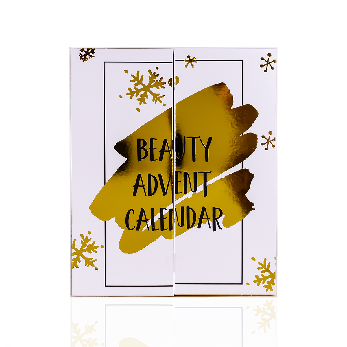 Accentra Adventskalender buchf�rmig gold Dekorativkosmet...