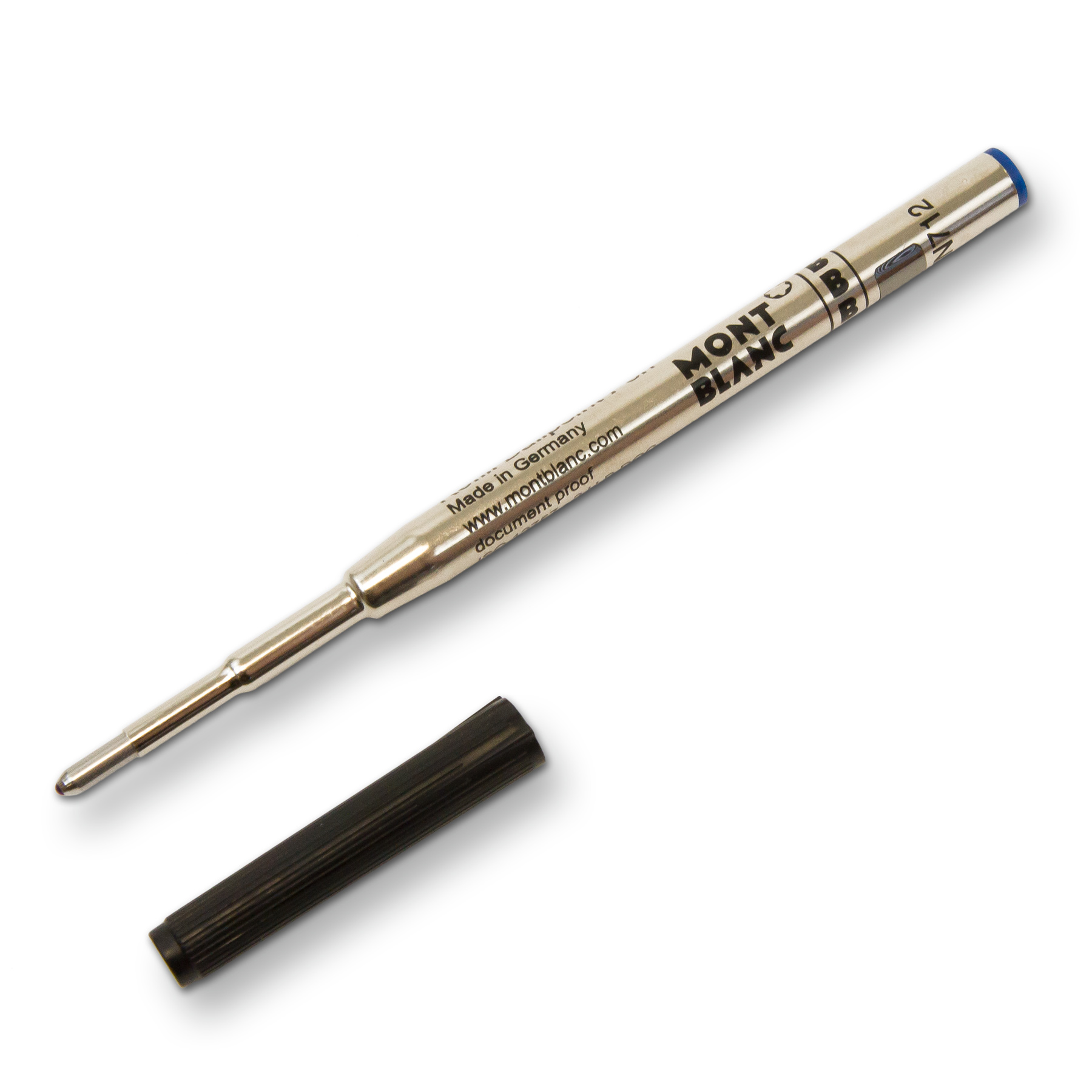 MONT BLANC Kugelschreibermine B blau breit Einzelmine 10...