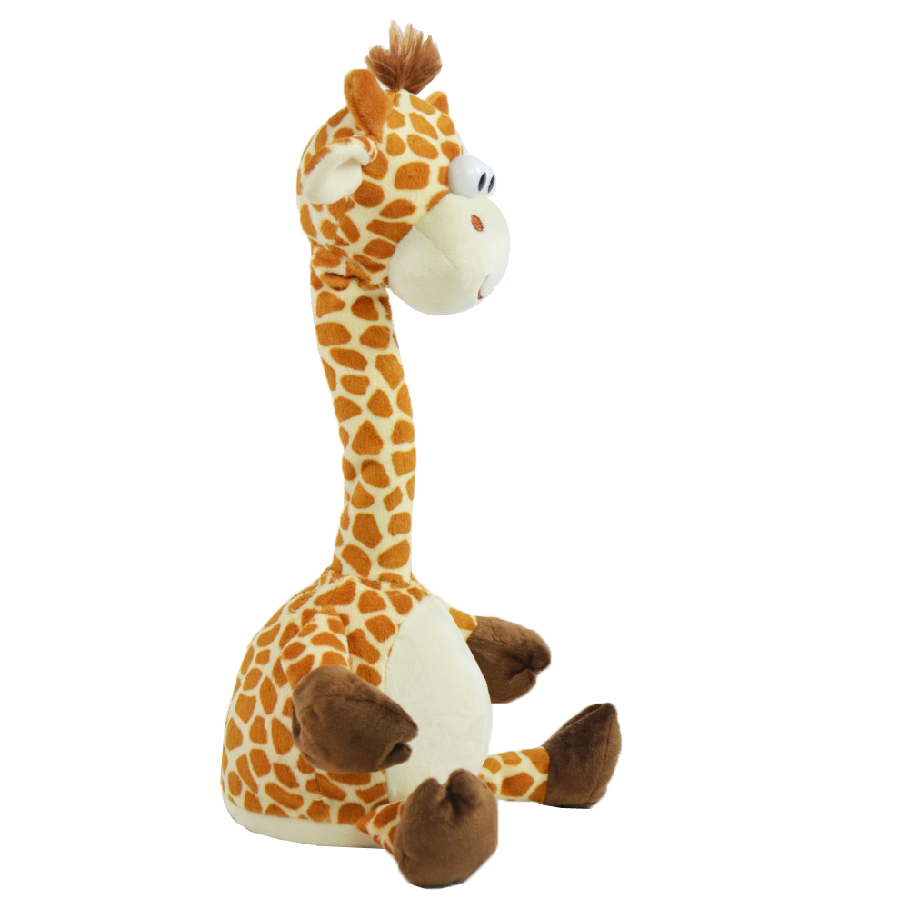 Labertier Giraffe GERTRUD tanzt und plappert alles nach ...