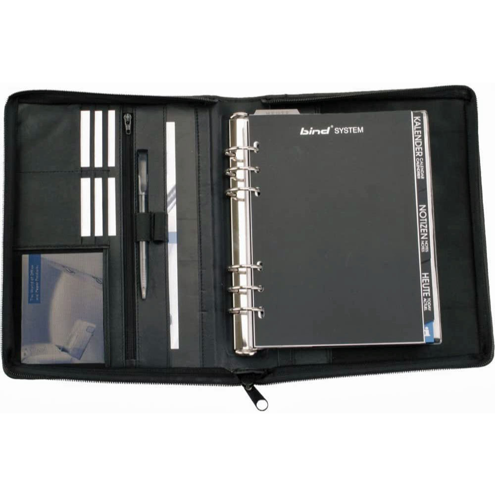 bind Terminplaner Modell T3-1, A5, ohne Kalender, schwarz