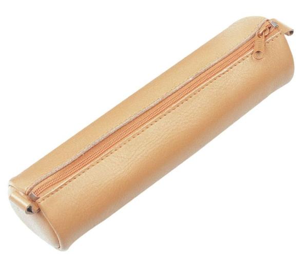 Schlamperrolle Leder natur 21x6cm