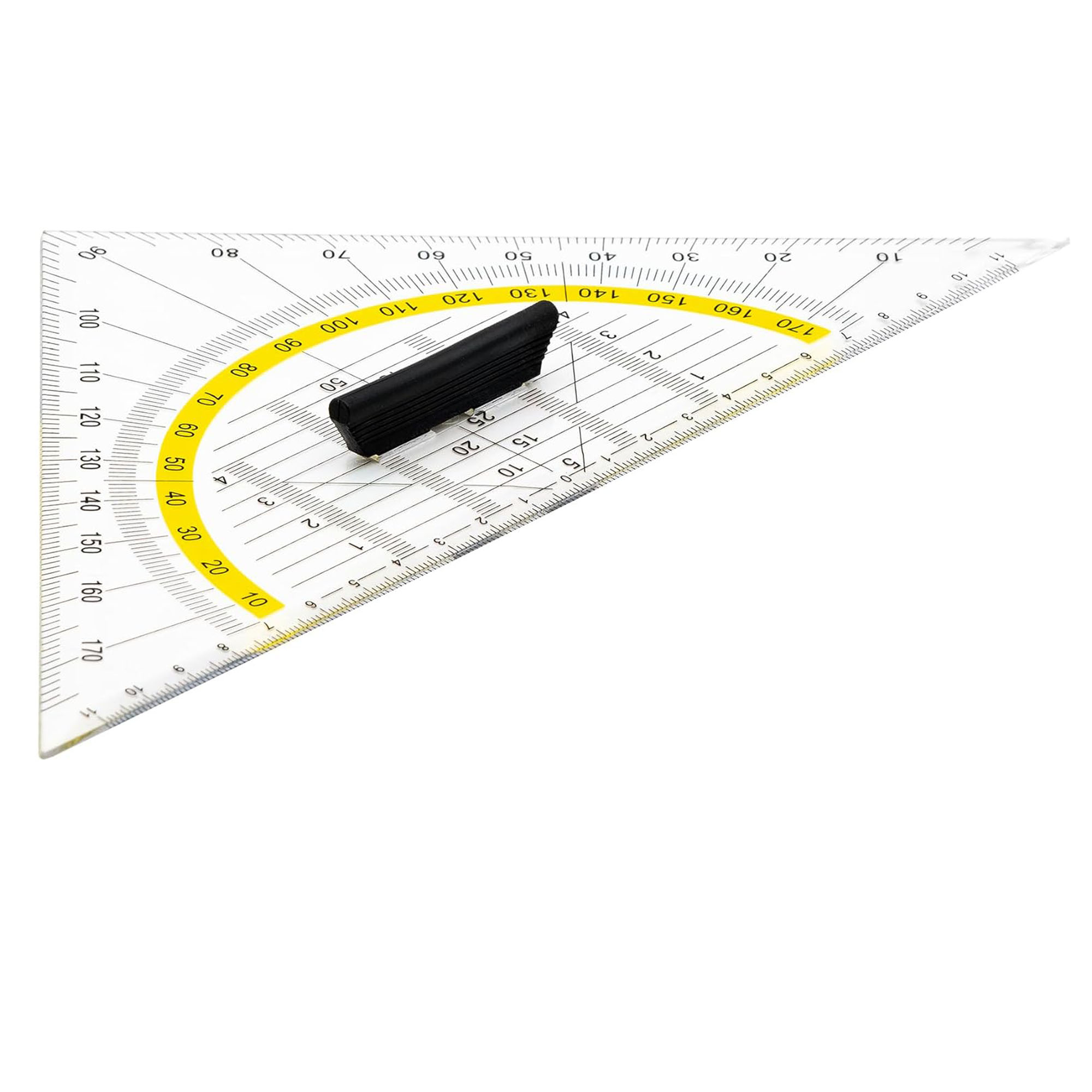 Geodreieck 25cm mit abnehmbarem Griff