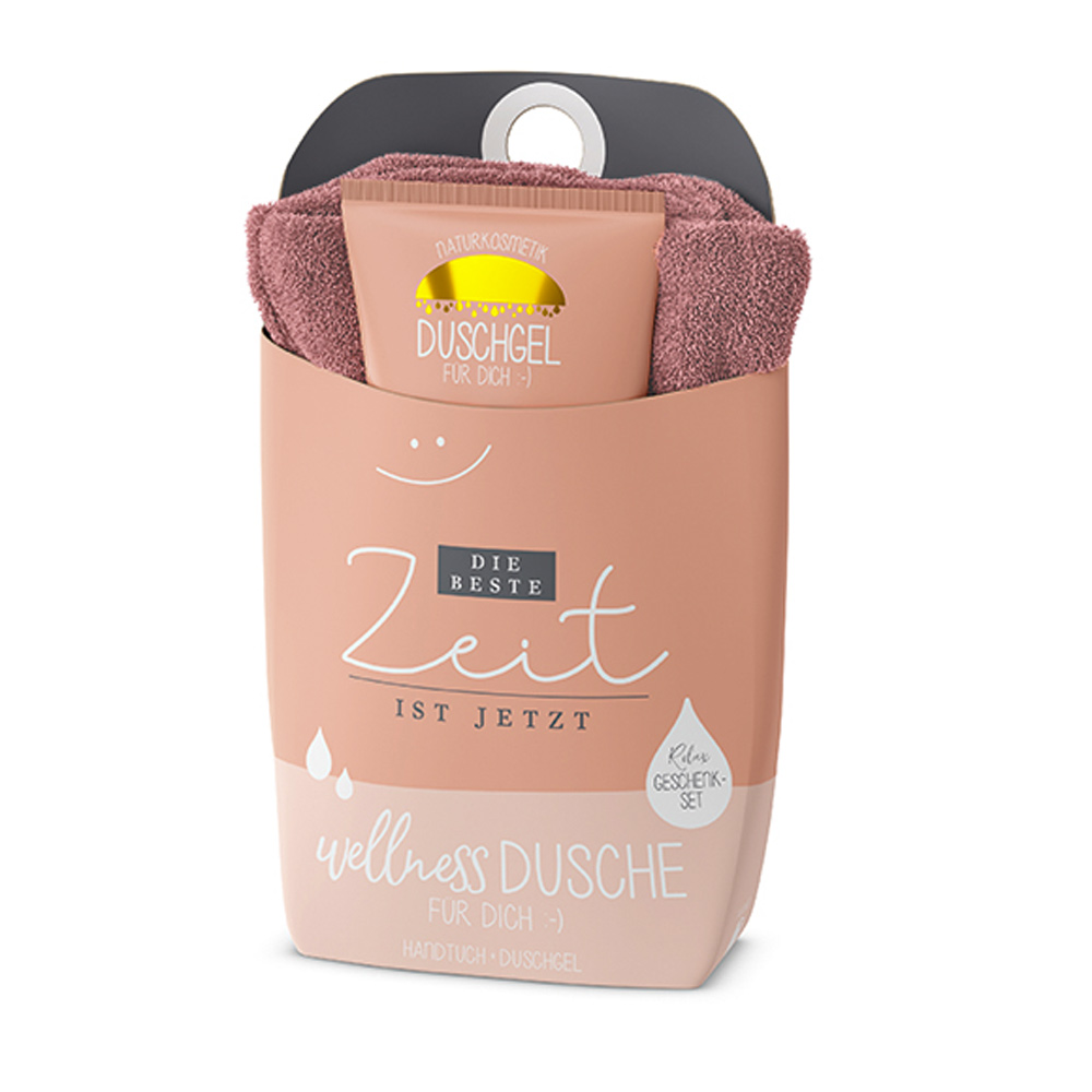 Geschenkset Wellness Dusche Die Beste Zeit ist jetzt Cos...