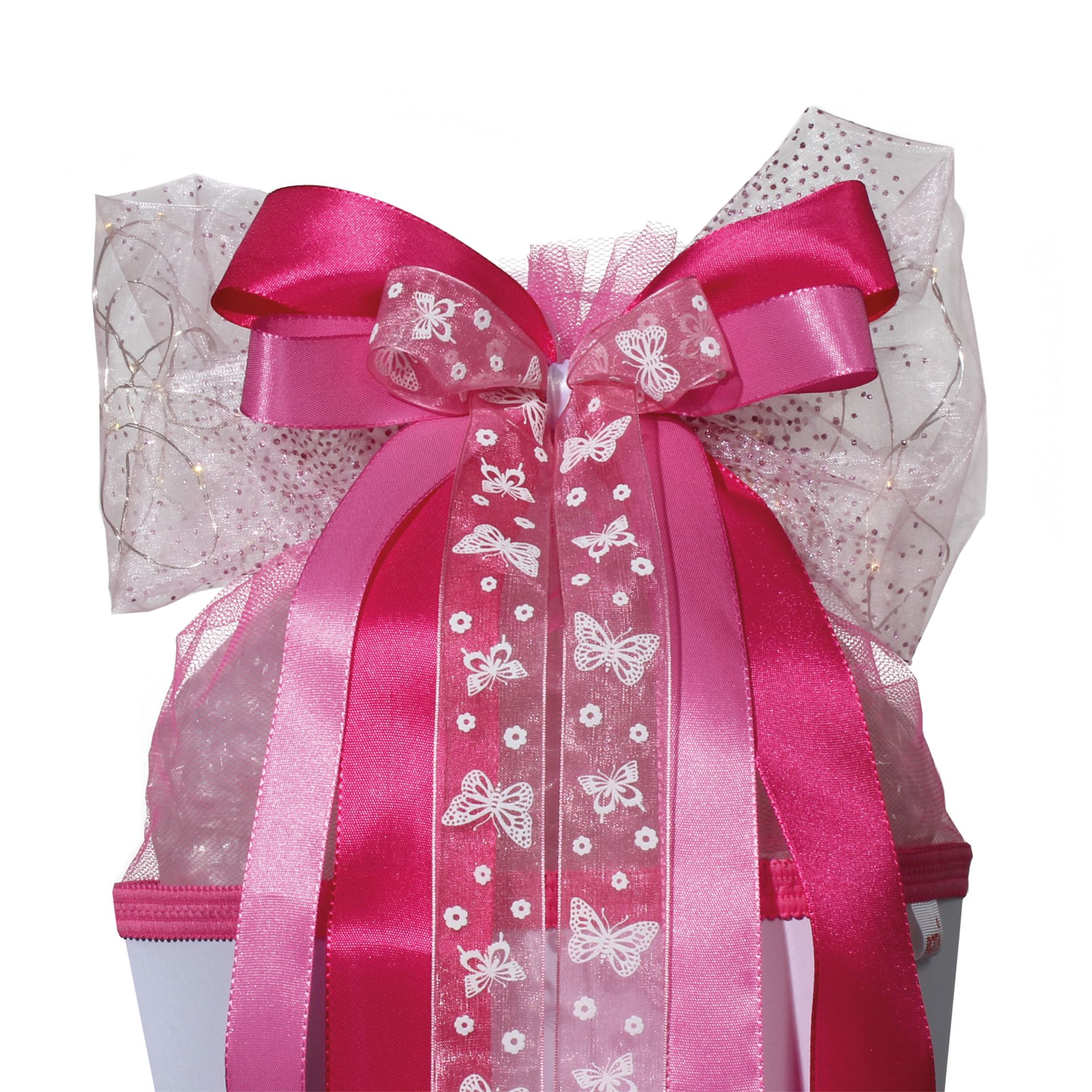 Roth Schult�ten LED-Schleife PINK GLAMOUR ca. 50 x 23 cm