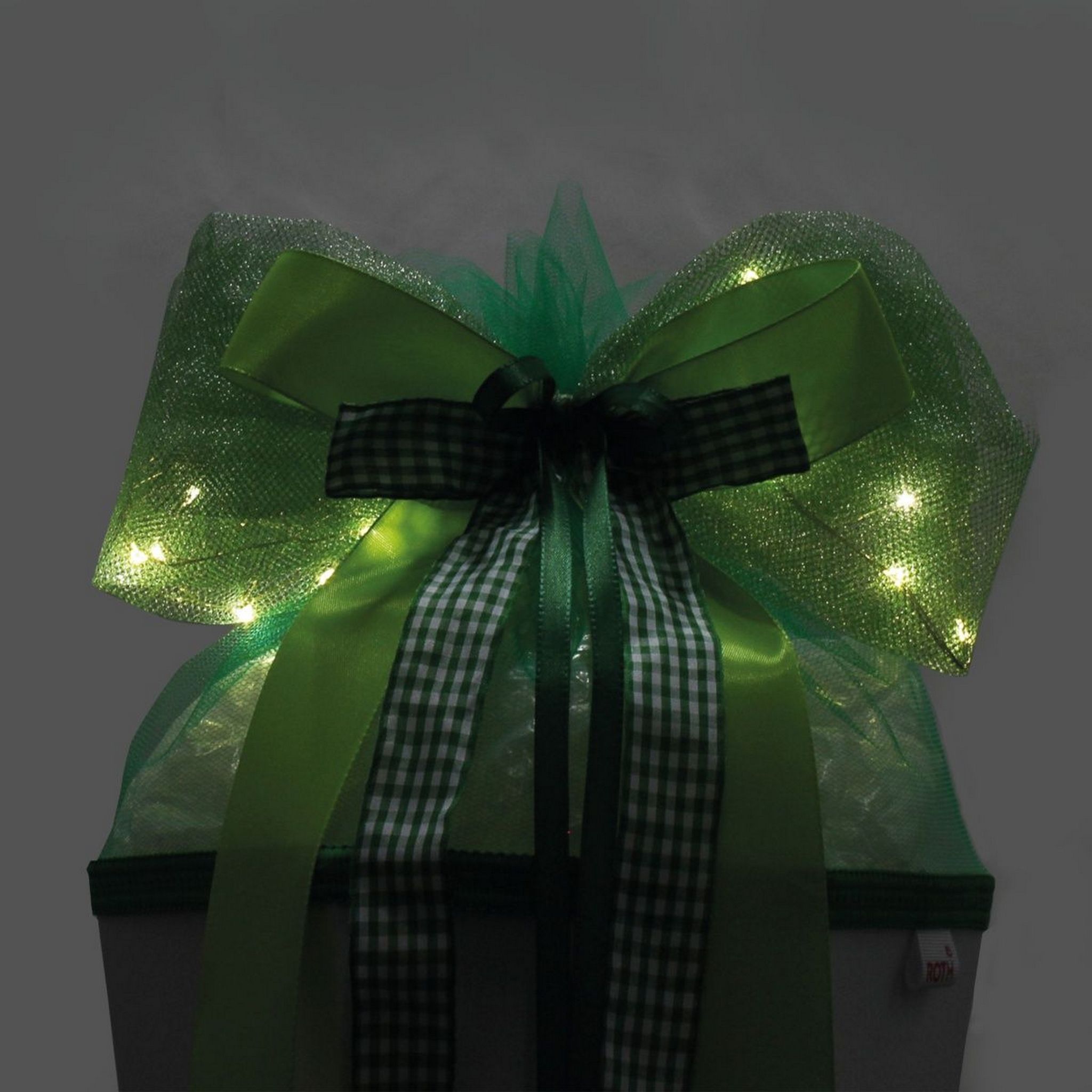 Roth Schult�ten LED-Schleife GREEN LIGHTS ca. 50 x 23 cm