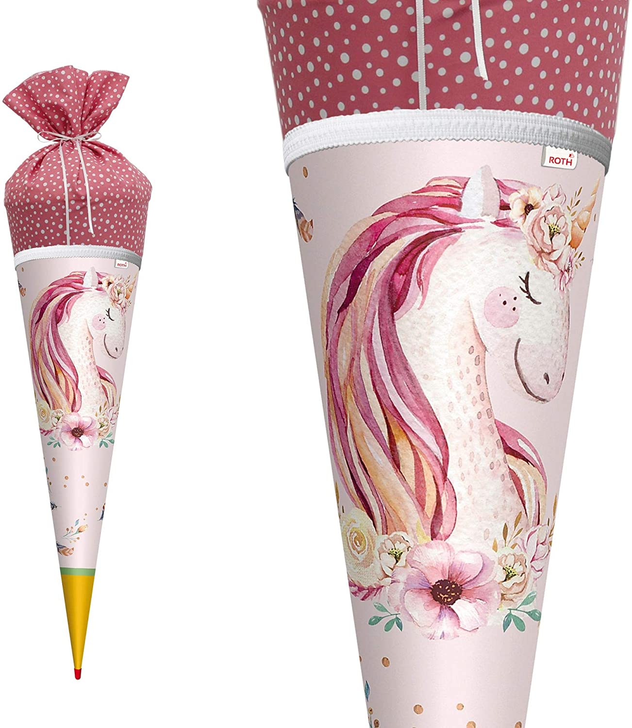 ROTH Motiv-Schult�te Lieblingsst�ck "Einhorntr�ume" 70cm...