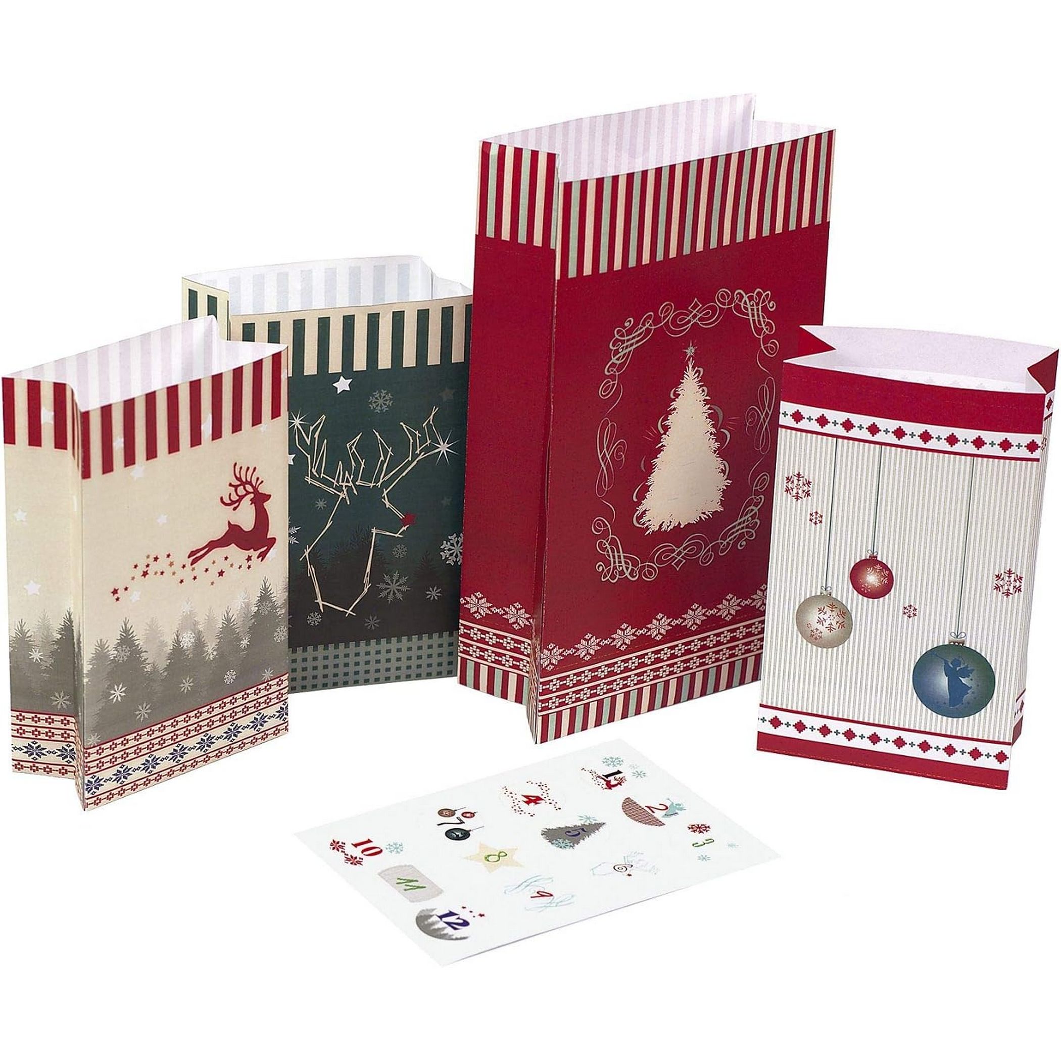 ROTH Adventskalender "24 Adventst�tchen Nordic zum Bef�l...