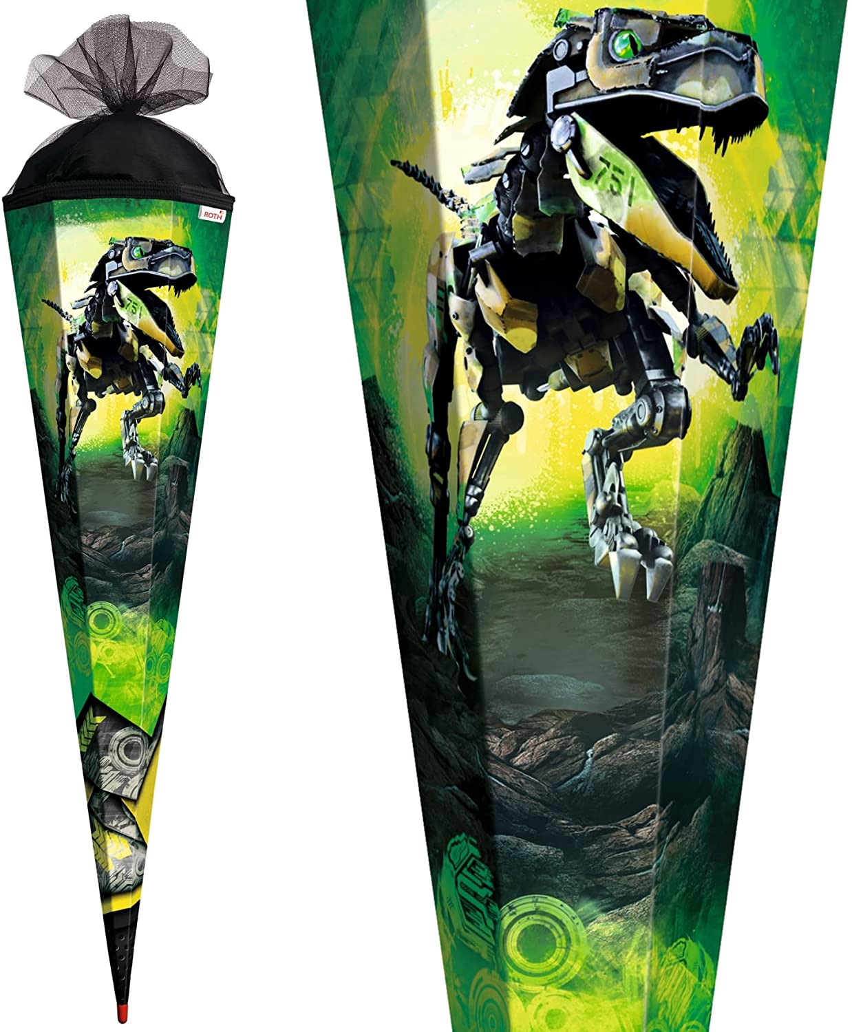 ROTH Schult�te "Robo-Rex", eckig, 85cm