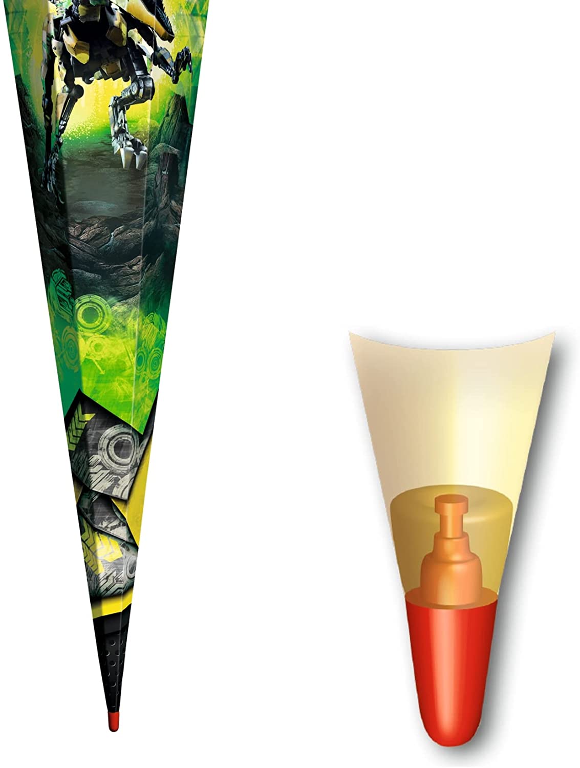 ROTH Schult�te "Robo-Rex", eckig, 85cm
