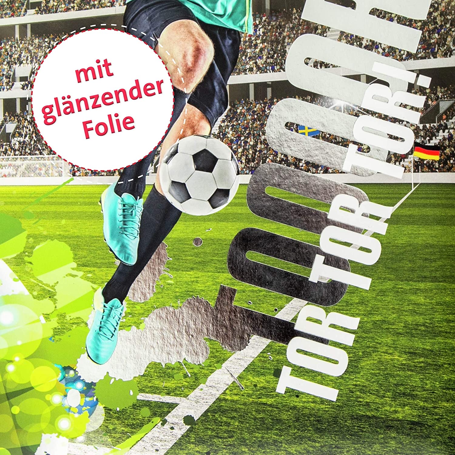 ROTH Zeugnismappe "Fu�ballstar", mit Design und Effekt