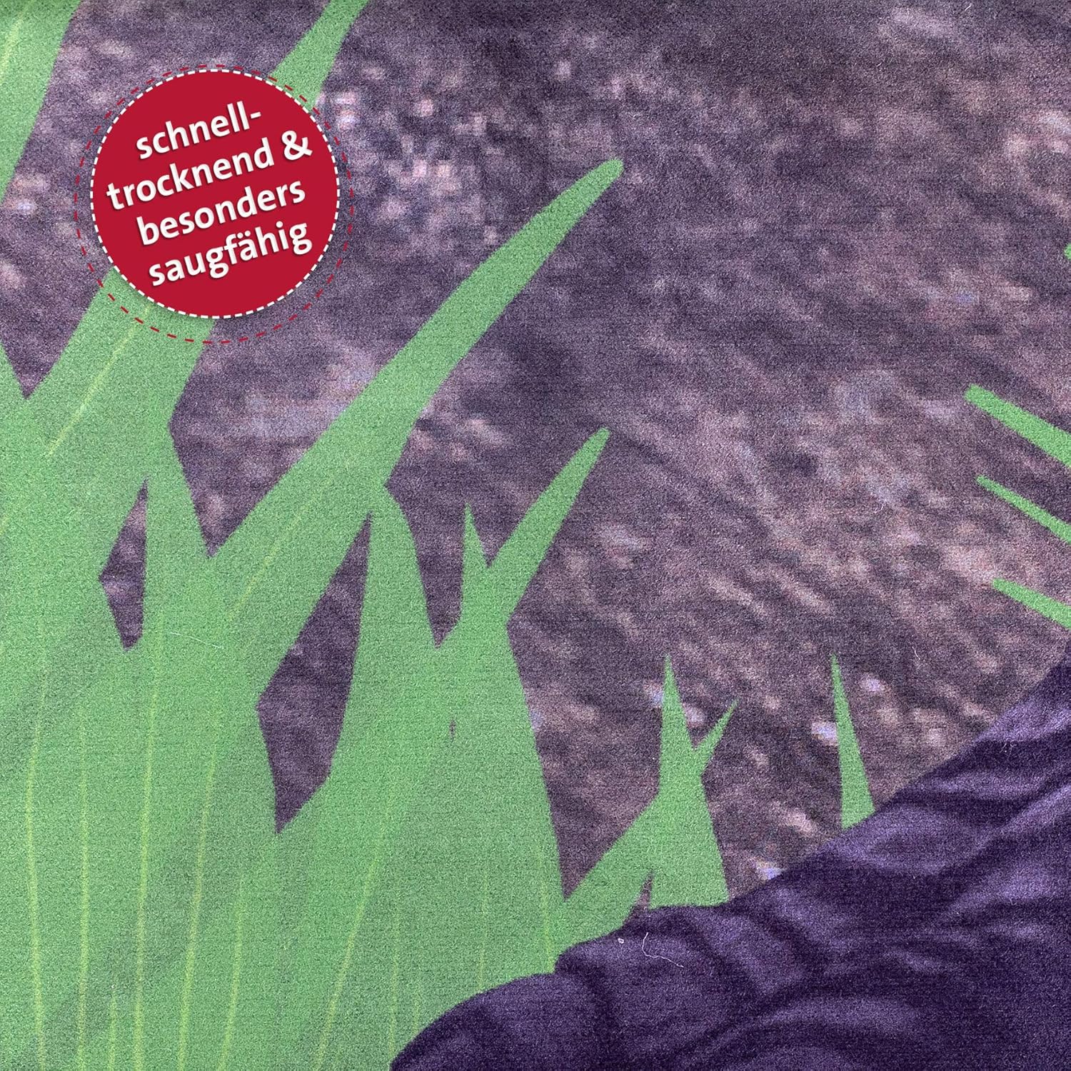 ROTH Kinder-Badetuch "Tyrannosaurus", 600 x 1.200 mm