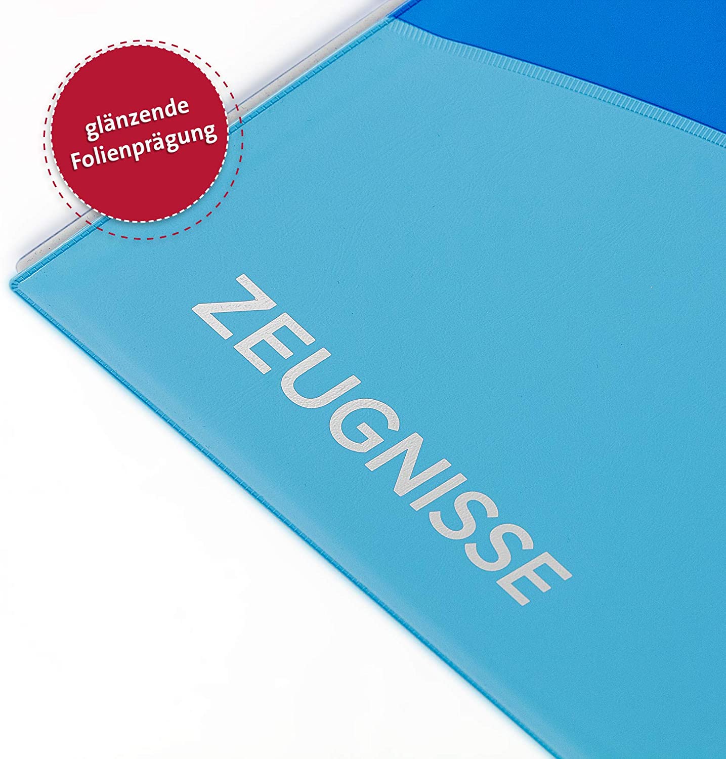 ROTH Zeugnismappe Duo, DIN A4, blau