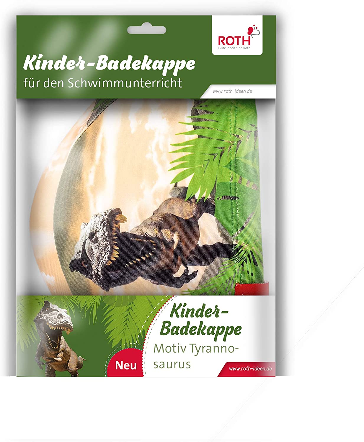 ROTH Kinder-Badekappe "Tyrannosaurus"