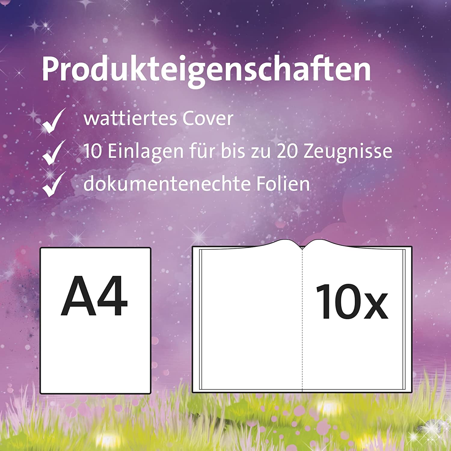 ROTH Zeugnismappe "Pegasus", DIN A4