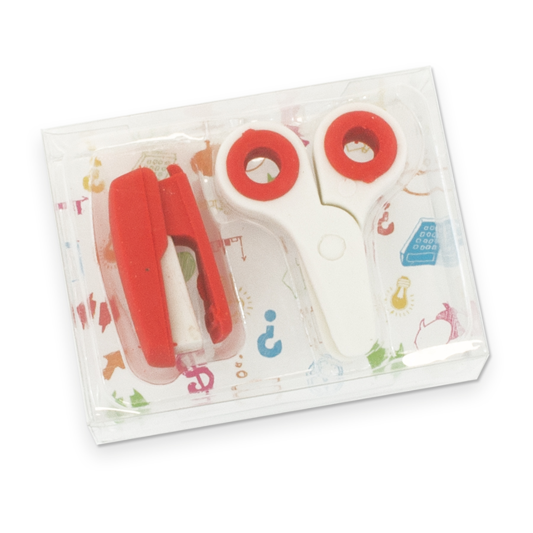 Radiergummi Collection Office 2er Set Hefter - Schere 4-...