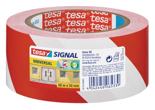 tesa Signal Markierungs- und Warnklebeband Universal, ro...
