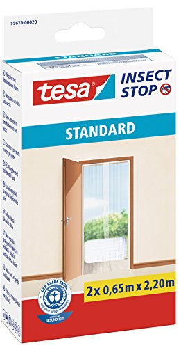 tesa Fliegengitter STANDARD f�r T�ren, 2 x je 0,65 m x 2...