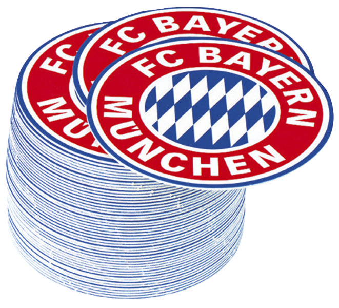 Fc Bayern Mnchen Bierdeckel Emblem 50St.