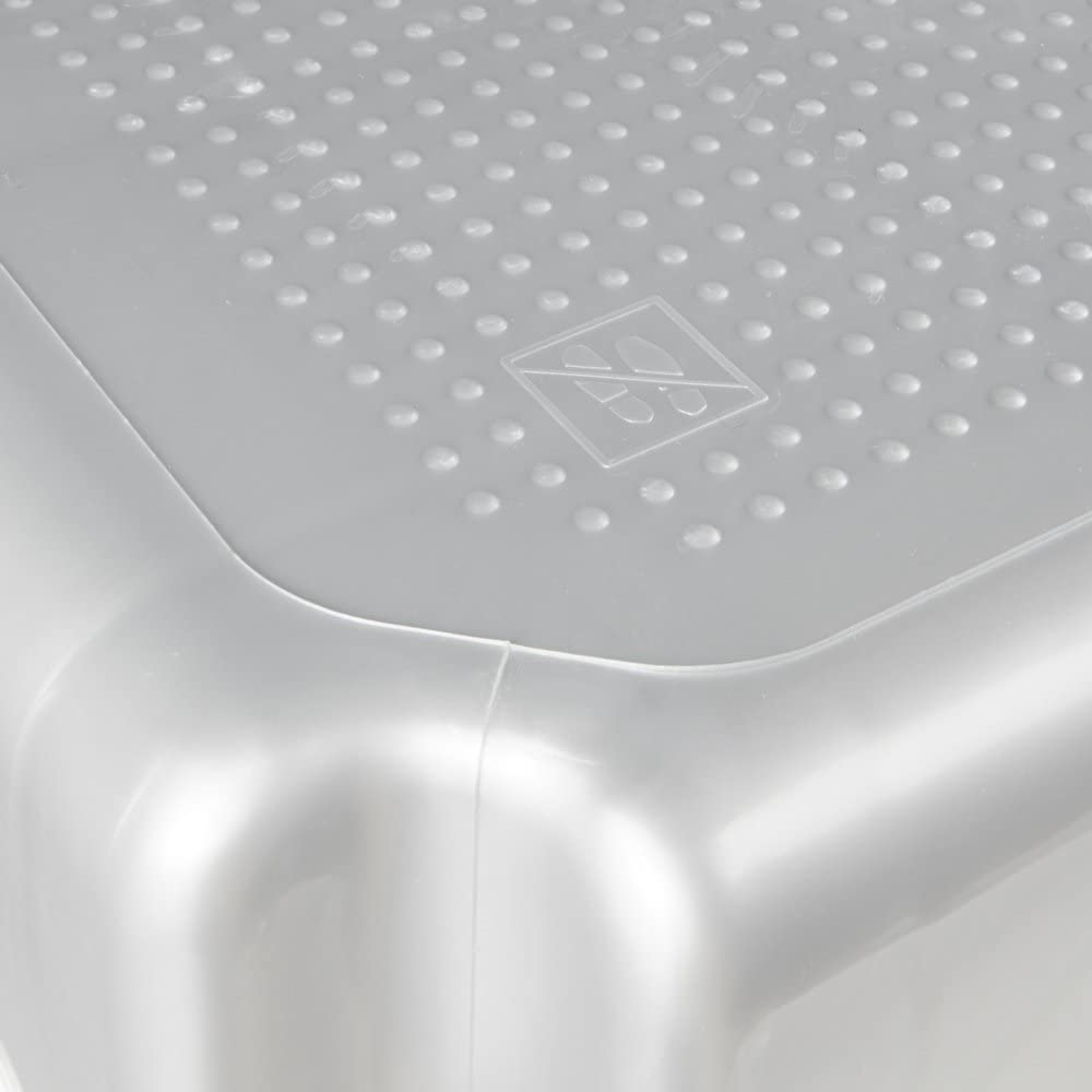 keeeper Maxi-Hocker "max", aus PP, silber