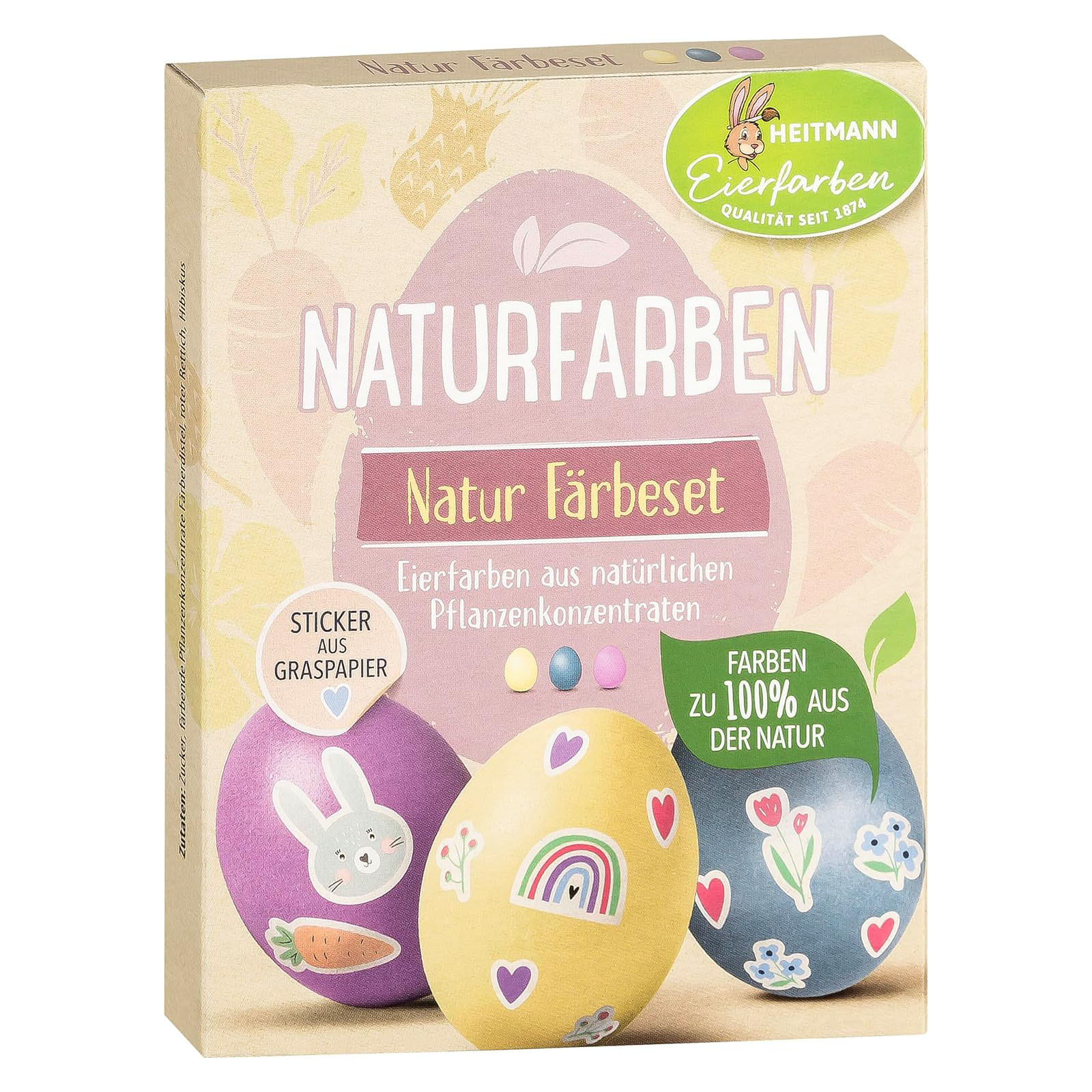Brauns Heitmann Natur Frbeset Eierfarbe Kalt