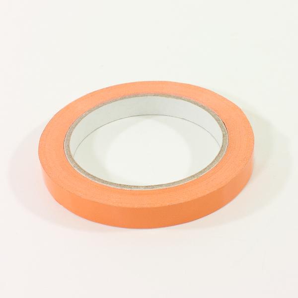 PVC Klebefilm orange z.B f�r Beutelverschlie�er 66m, 12m...