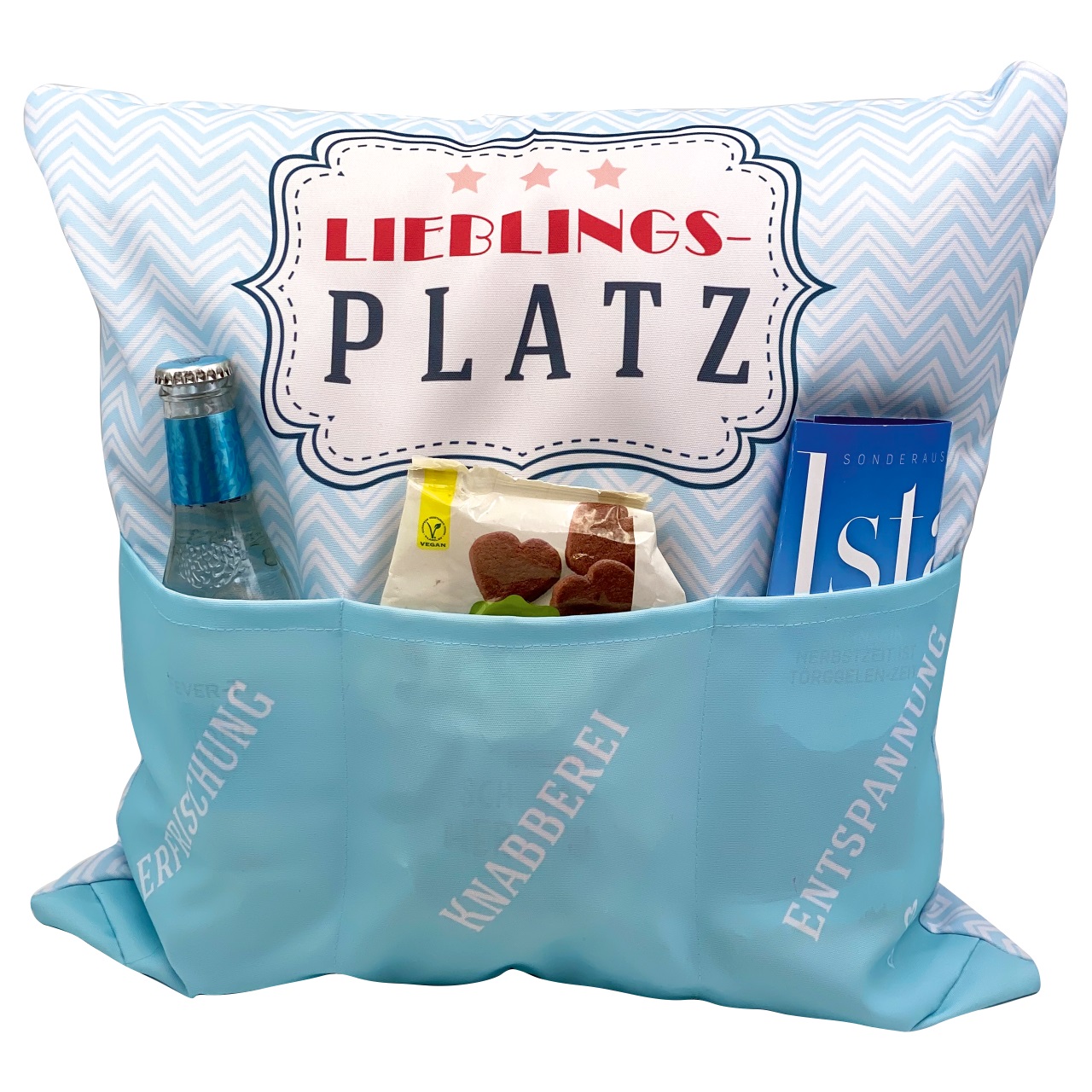 Outdoor Kissen Sofahelden Lieblingsplatz mit Taschen und...
