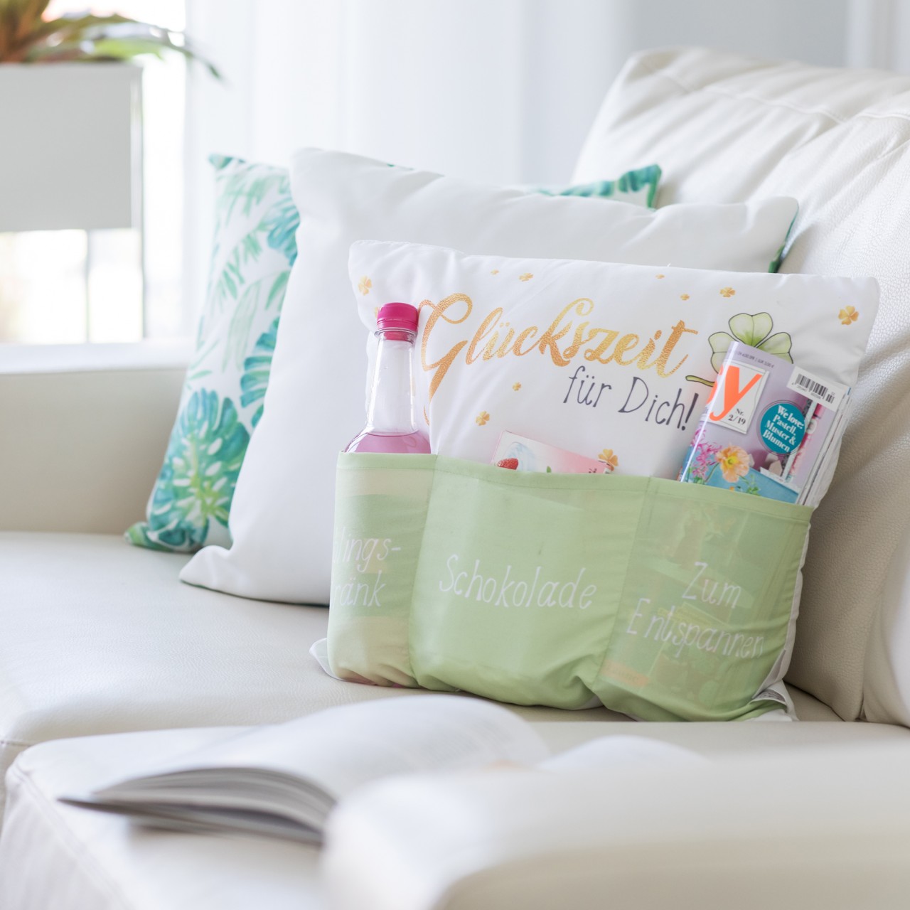 Sofahelden Kissen Gl�ckszeit
