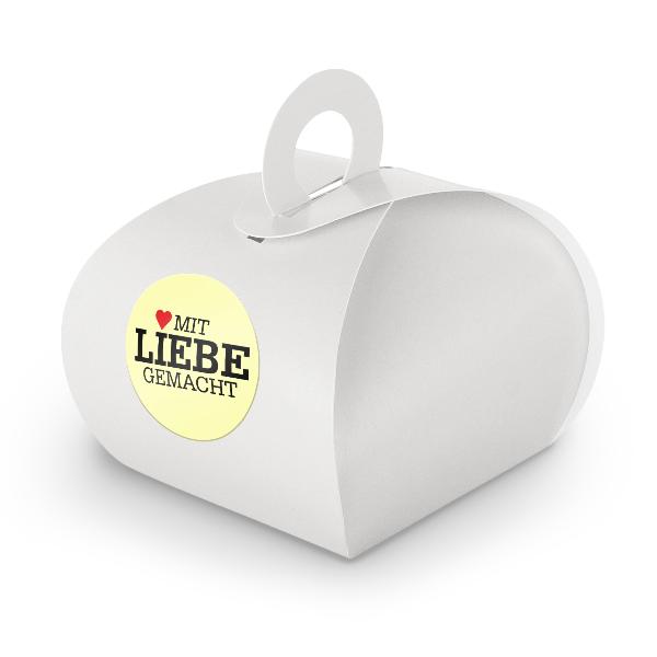 SET mit Liebe gemacht (Motiv8) 24x Geschenkschachtel mit...