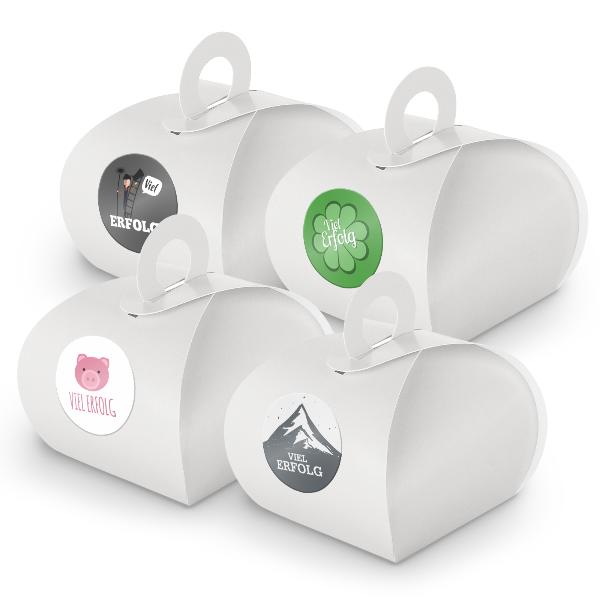 SET Viel Erfolg Mix (Motiv42) 24x Geschenkschachtel mit ...