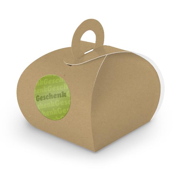 SET Geschenk (Motiv4) 24xGeschenkschachtel mit Griff bra...