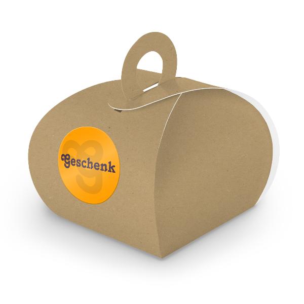 SET Geschenk (Motiv5) 24xGeschenkschachtel mit Griff bra...