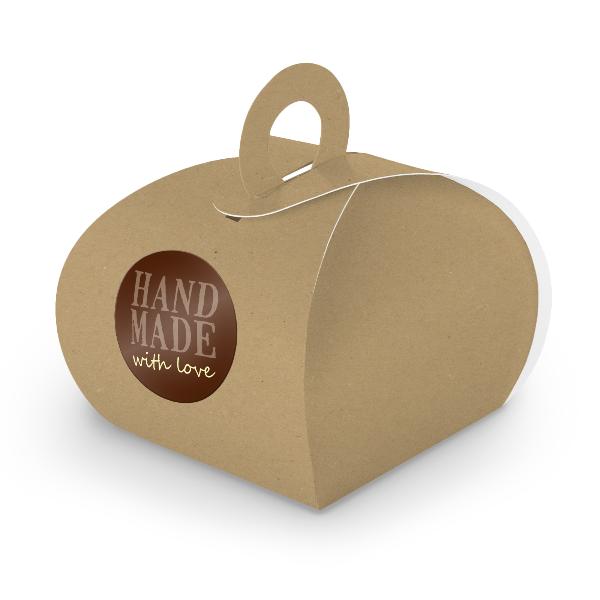 SET HandMADE with Love (Motiv10) 24xGeschenkschachtel mi...