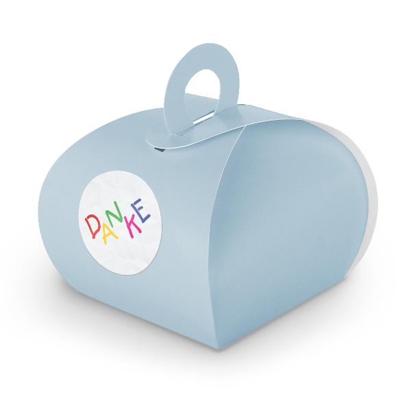 SET Danke Kids (Motiv 28) 24x Geschenkschachtel mit Grif...