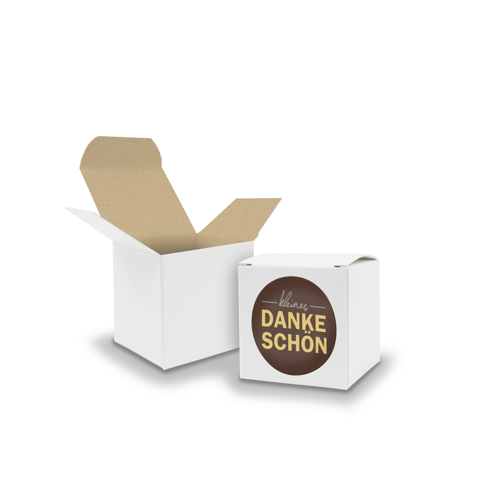 SET kleines Dankesch�n (Motiv19) 24x Faltschachtel W�rfe...