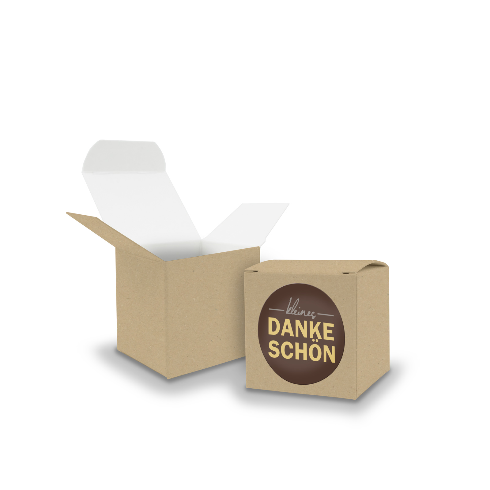 SET kleines Dankesch�n (Motiv19) 24x Faltschachtel W�rfe...