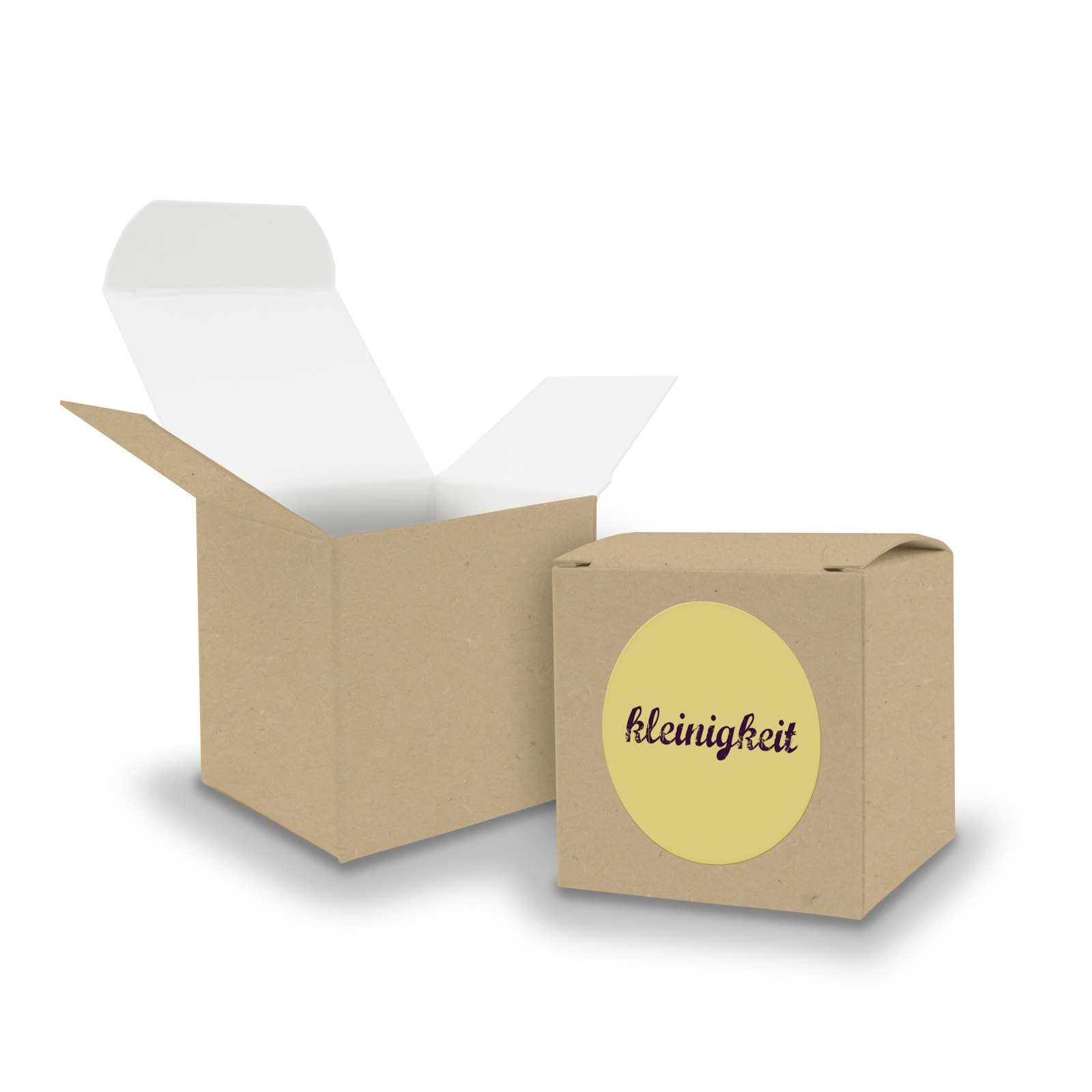 SET Kleinigkeit (Motiv15) 24x Faltschachtel W�rfel 6,5cm...
