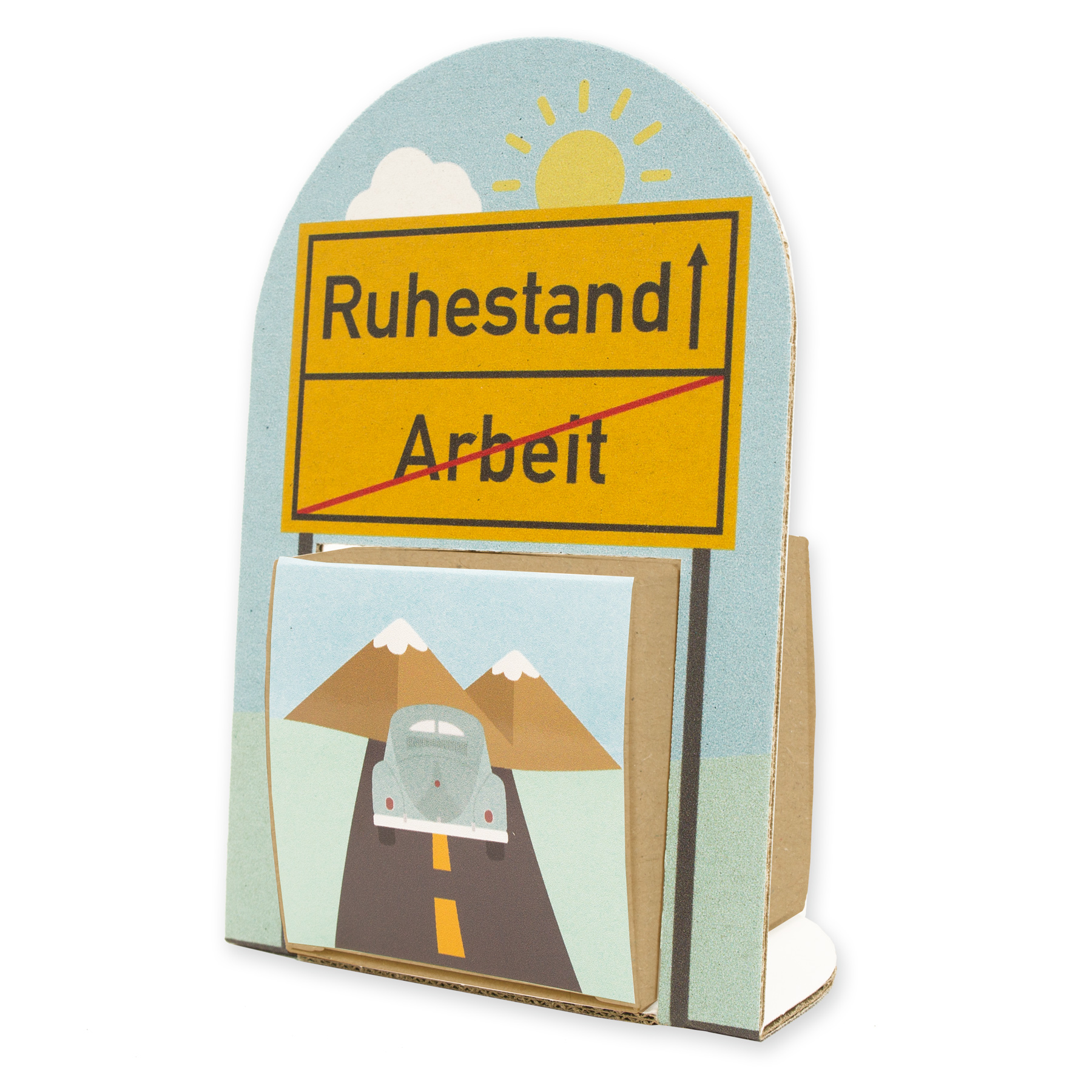 itenga Geldgeschenkverpackung Ruhestand Auto