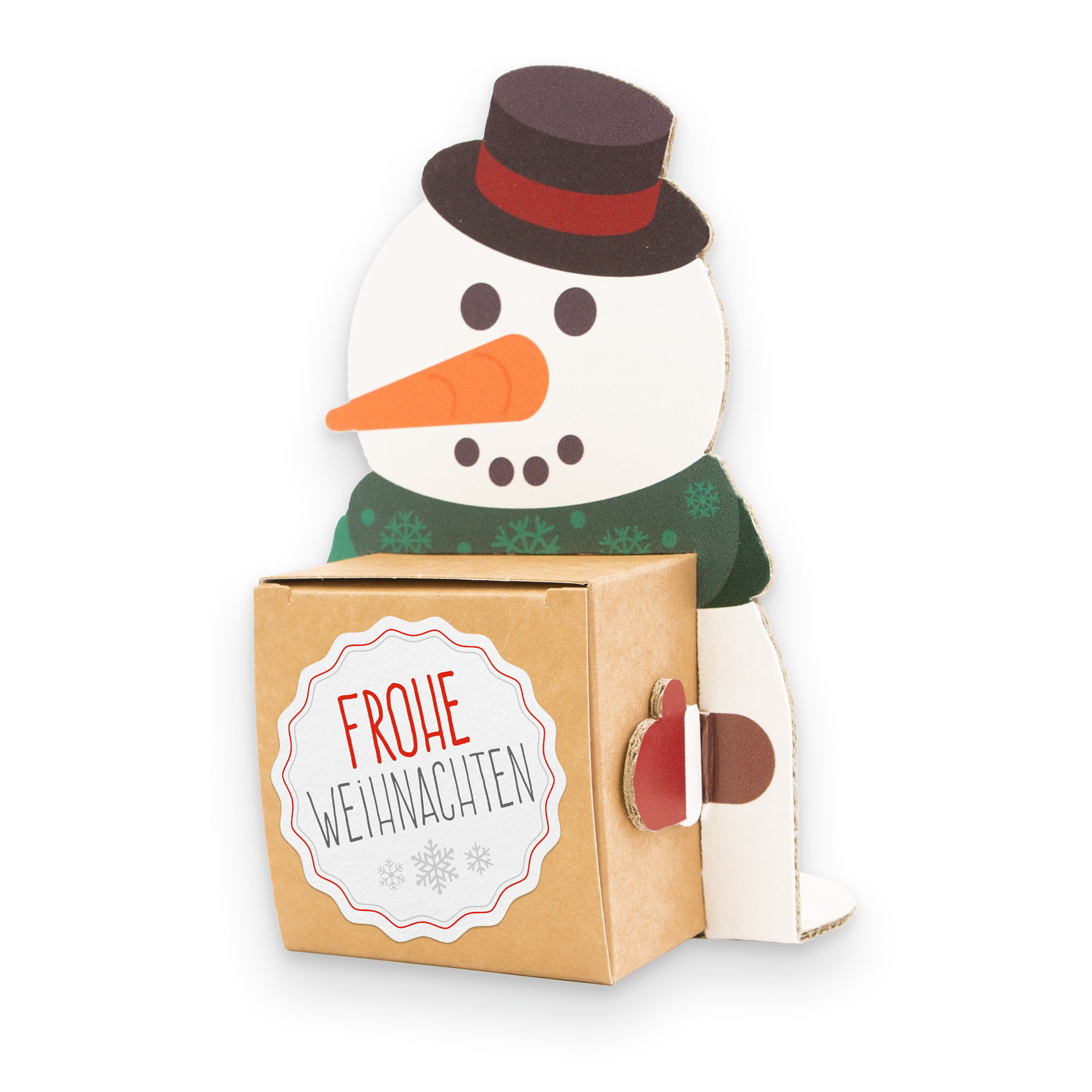 itenga Geschenkverpackung Schneemann (Motiv 24)