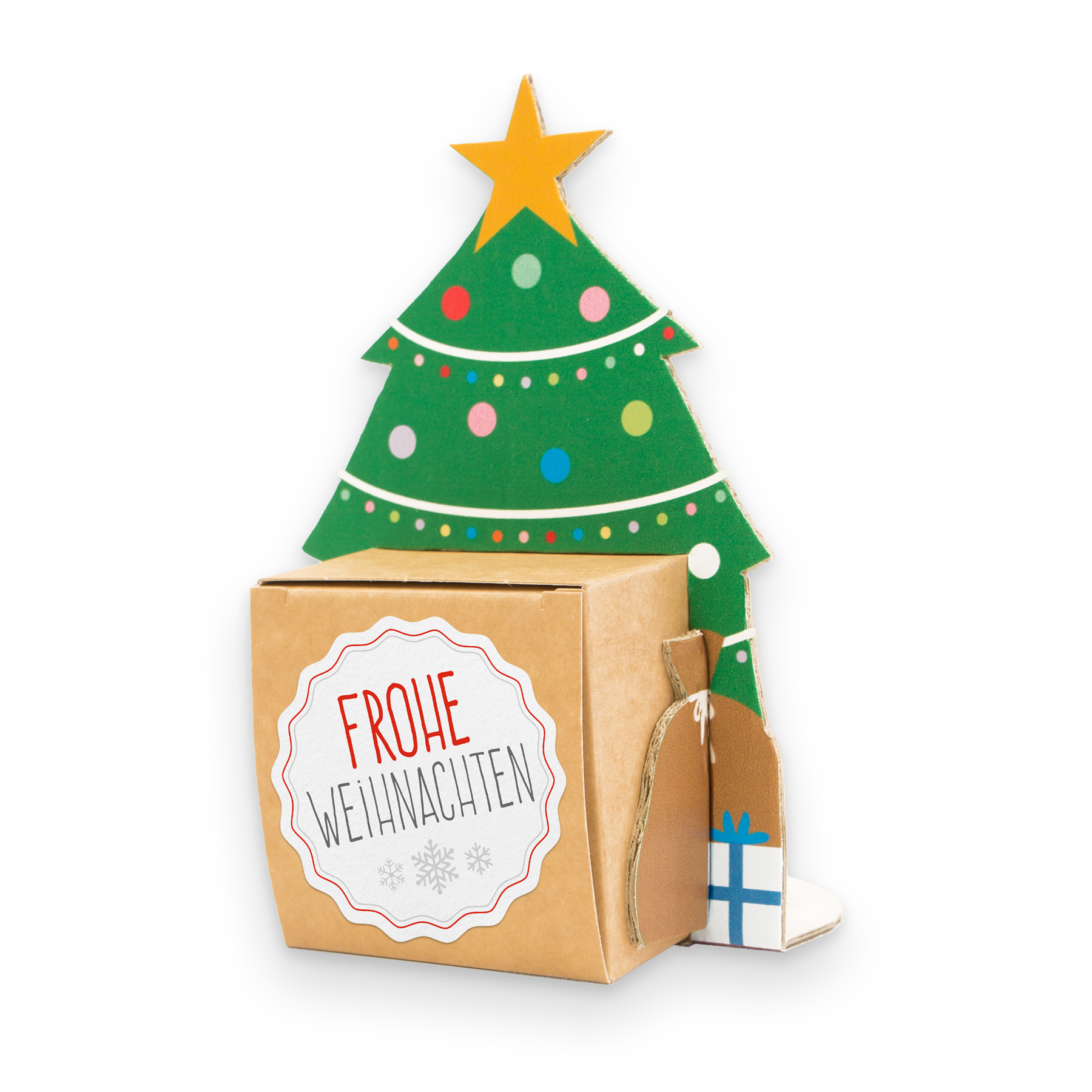 itenga Geschenkverpackung Tannenbaum (Motiv 27)