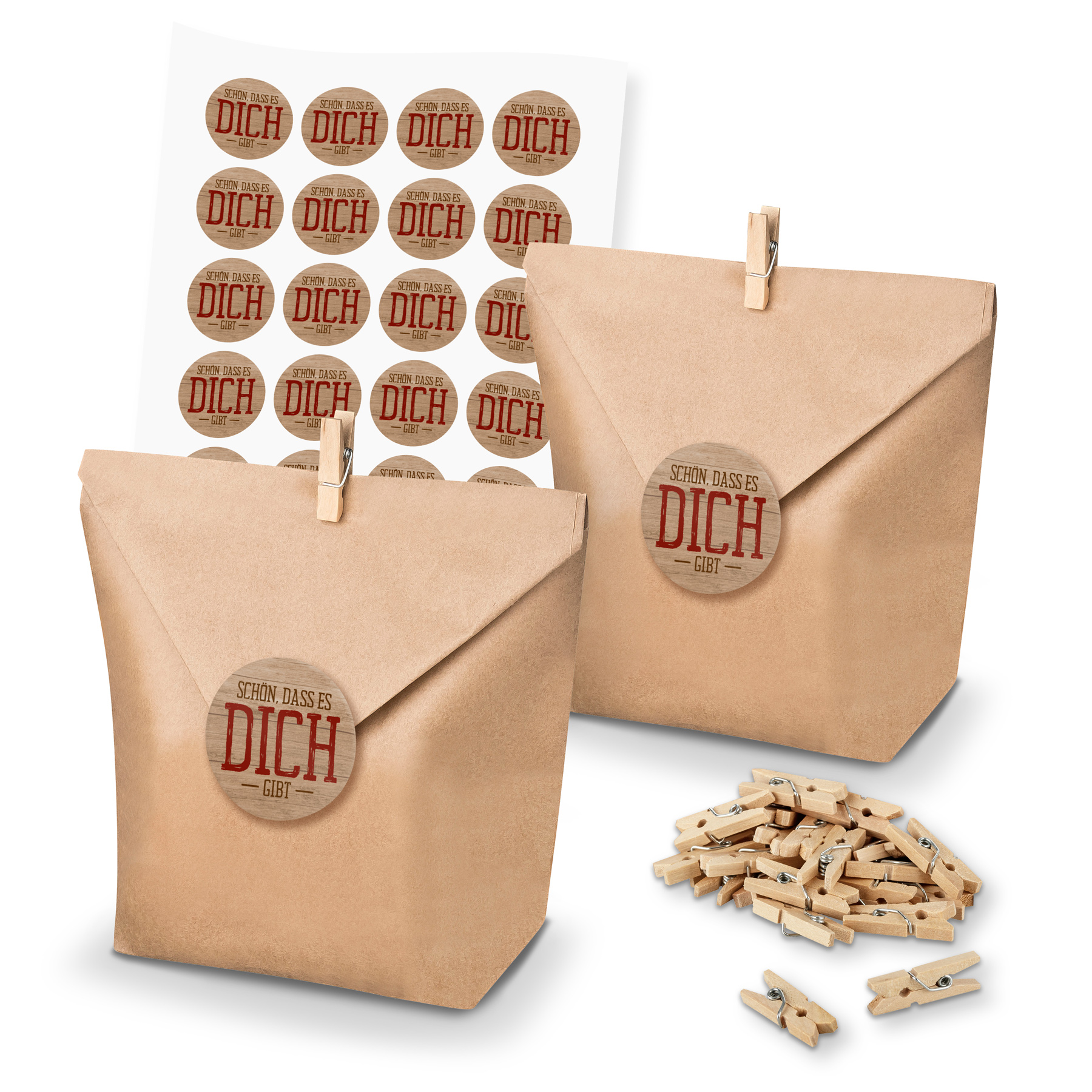 itenga SET Geschenkt�ten Sch�n dass es dich gibt (111) 2...