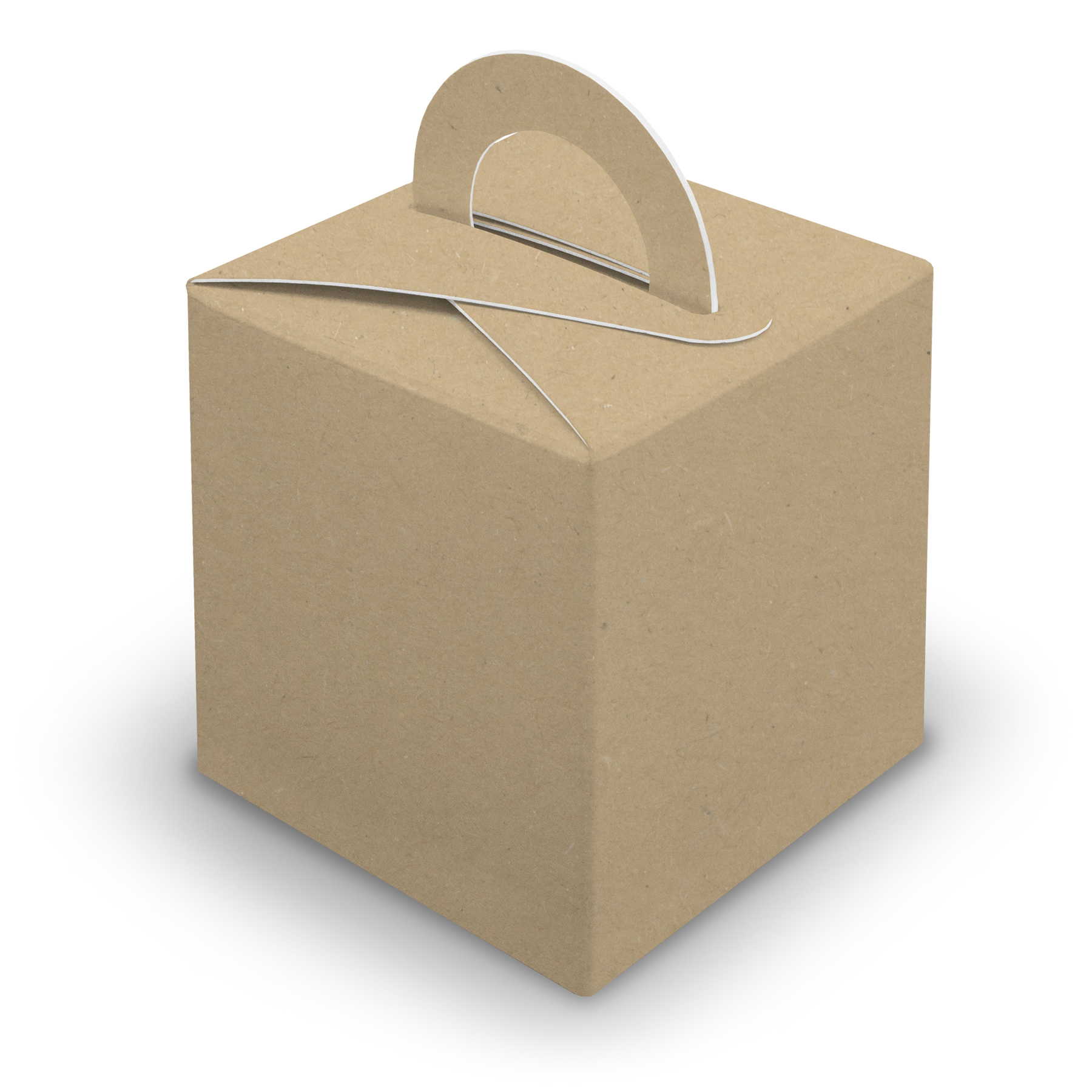 50x itenga W�rfelbox mit Griff braun