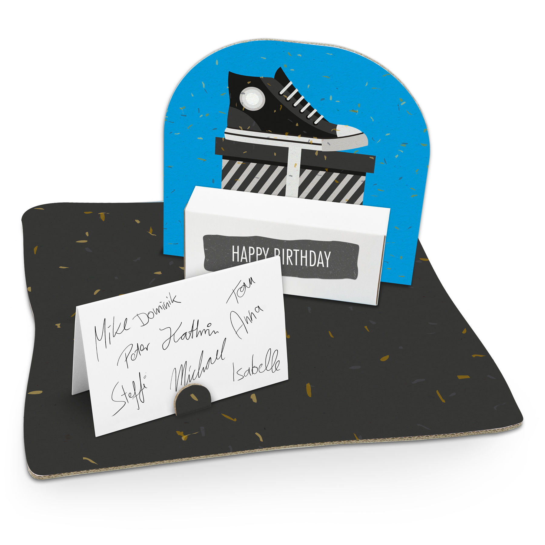 itenga Geldgeschenkverpackung Schuh Sneaker (Motiv 52) m...