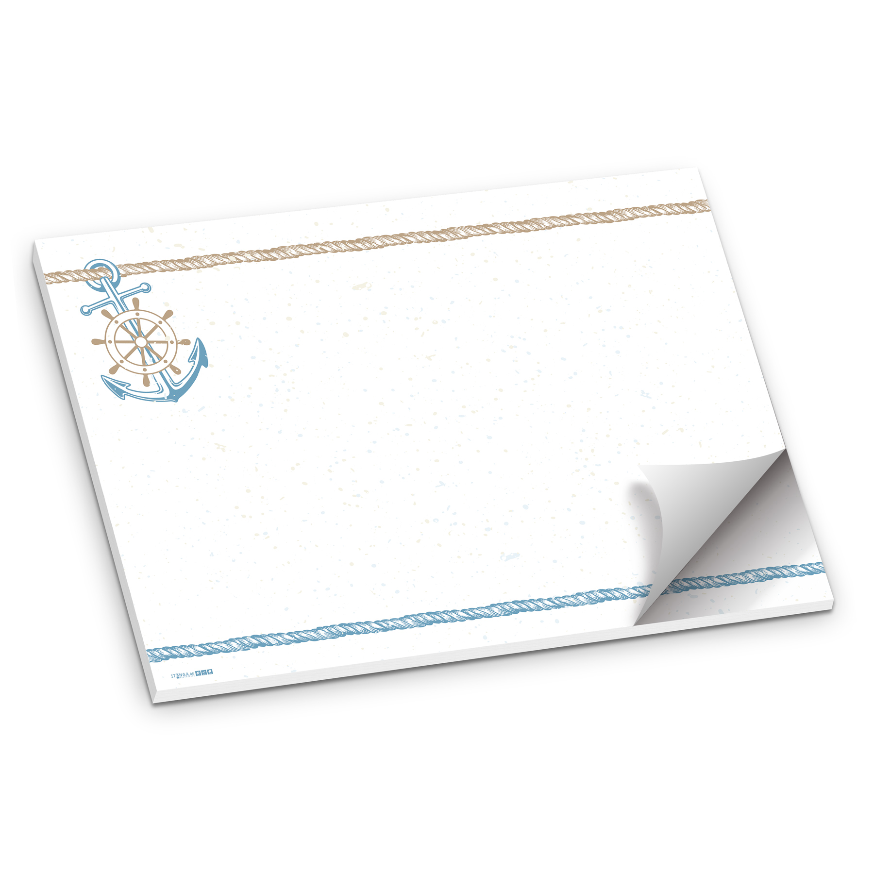 itenga Tischset "Maritim Anker" DIN A3 25 Blatt