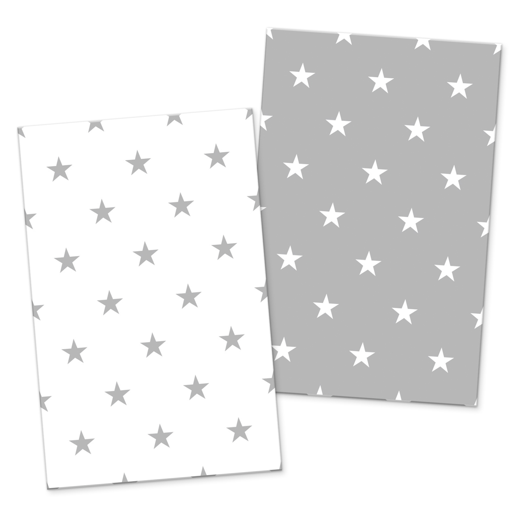 itenga 24x Geschenkkarten Muster Sterne (Visitenkartengr...