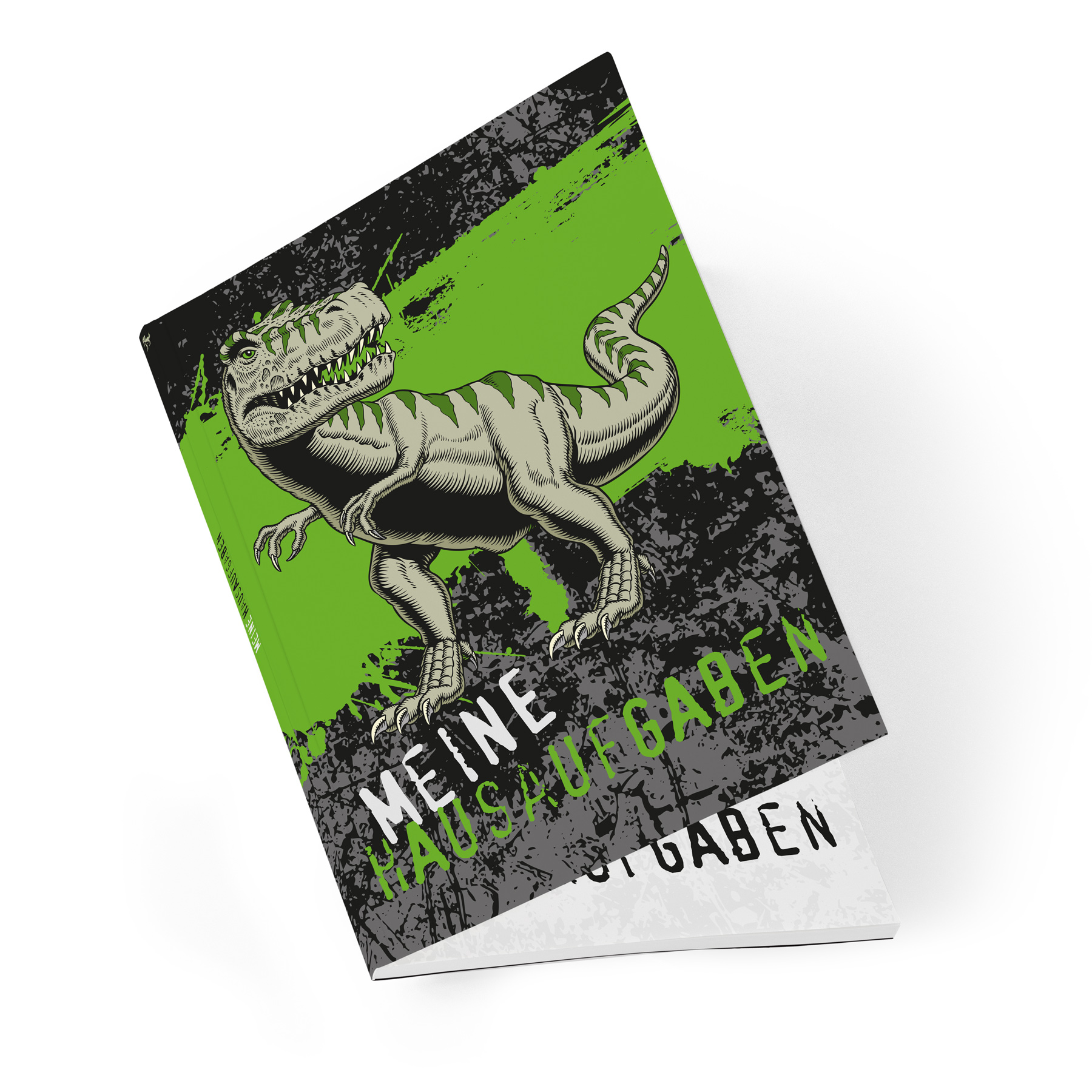 itenga Hausaufgabenheft T-Rex DIN A5, 96 Seiten 100g Nat...